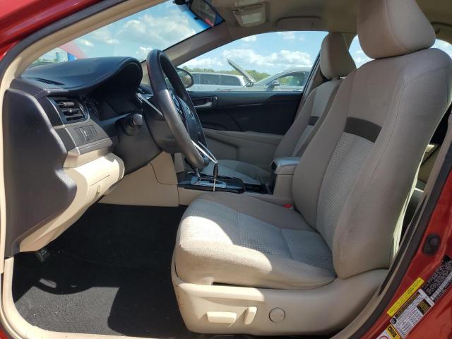 4T4BF1FK5DR320193 - 2013 TOYOTA CAMRY L RED photo 7