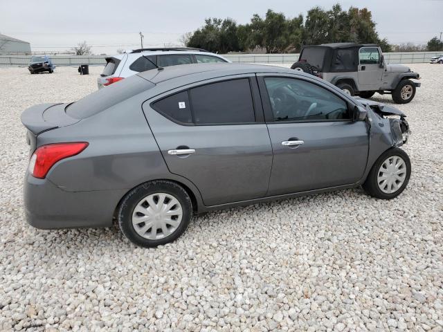 3N1CN7AP8KL852673 - 2019 NISSAN VERSA S GRAY photo 3