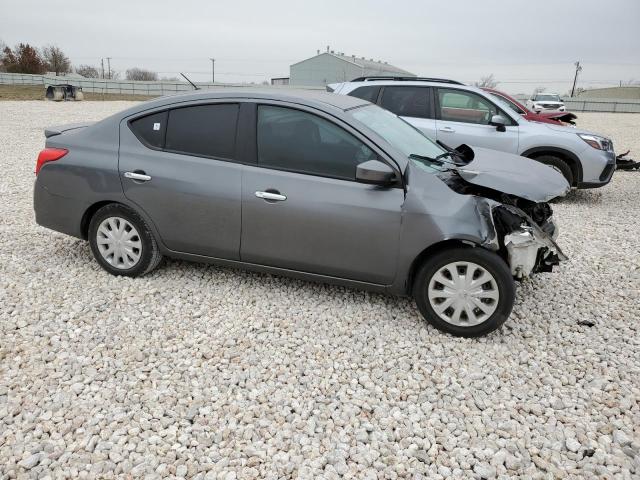 3N1CN7AP8KL852673 - 2019 NISSAN VERSA S GRAY photo 4