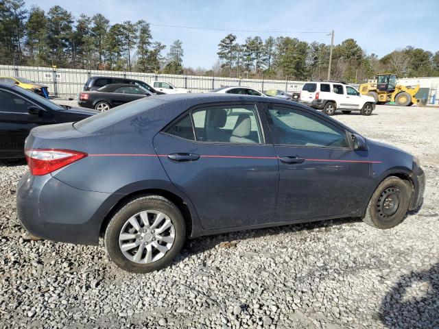 2T1BURHE6EC119105 - 2014 TOYOTA COROLLA L GRAY photo 3