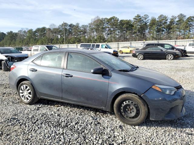 2T1BURHE6EC119105 - 2014 TOYOTA COROLLA L GRAY photo 4