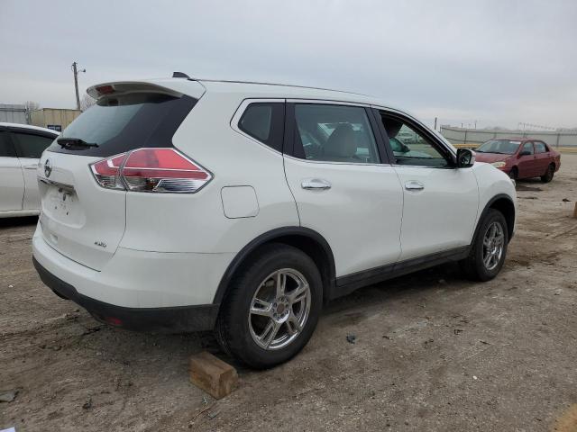 5N1AT2MV6FC821636 - 2015 NISSAN ROGUE S WHITE photo 3