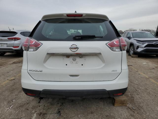 5N1AT2MV6FC821636 - 2015 NISSAN ROGUE S WHITE photo 6