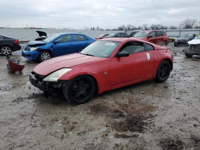 JN1AZ34E94T064062 - 2004 NISSAN 350Z COUPE RED photo 1