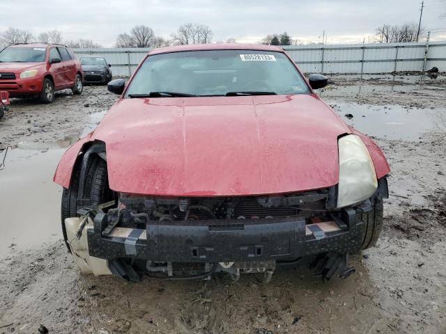 JN1AZ34E94T064062 - 2004 NISSAN 350Z COUPE RED photo 5