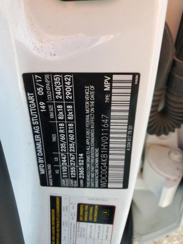 WDC0G4KB1HV011647 - 2017 MERCEDES-BENZ GLC 300 4MATIC WHITE photo 13