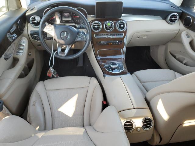 WDC0G4KB1HV011647 - 2017 MERCEDES-BENZ GLC 300 4MATIC WHITE photo 8