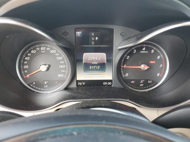 WDC0G4KB1HV011647 - 2017 MERCEDES-BENZ GLC 300 4MATIC WHITE photo 9