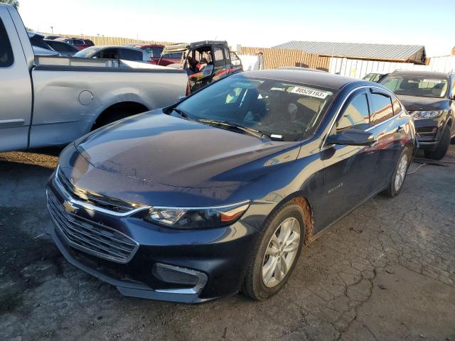 1G1ZD5STXJF218566 - 2018 CHEVROLET MALIBU LT BLUE photo 1