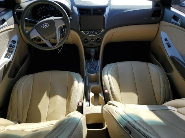 KMHCT4AE1DU533295 - 2013 HYUNDAI ACCENT GLS WHITE photo 8