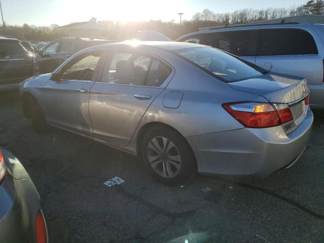 1HGCR2F37DA206448 - 2013 HONDA ACCORD LX SILVER photo 2