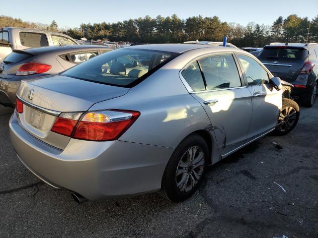 1HGCR2F37DA206448 - 2013 HONDA ACCORD LX SILVER photo 3