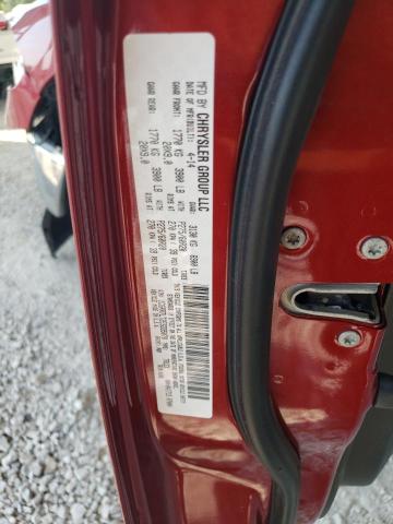1C6RR7LT2ES335078 - 2014 RAM 1500 SLT RED photo 13