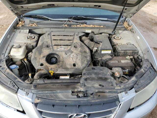 5NPET46F38H381812 - 2008 HYUNDAI SONATA GLS SILVER photo 11