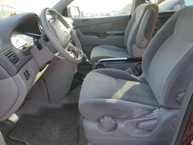 5TDZA23C14S097556 - 2004 TOYOTA SIENNA CE BURGUNDY photo 7