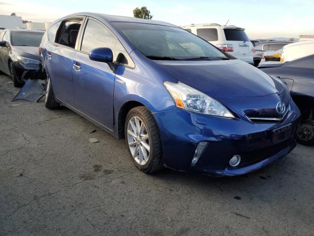 JTDZN3EU4D3272609 - 2013 TOYOTA PRIUS V BLUE photo 4