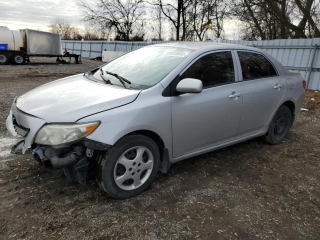 2T1BU4EEXAC207172 - 2010 TOYOTA COROLLA BASE SILVER photo 1