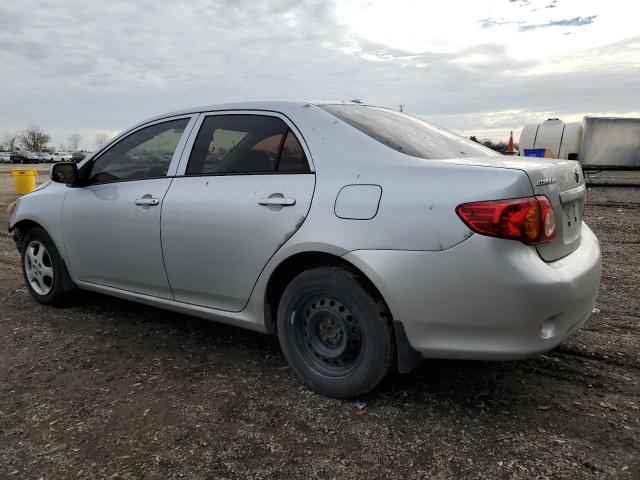 2T1BU4EEXAC207172 - 2010 TOYOTA COROLLA BASE SILVER photo 2