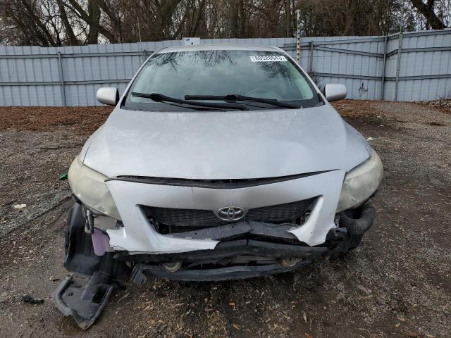 2T1BU4EEXAC207172 - 2010 TOYOTA COROLLA BASE SILVER photo 5