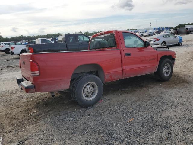1B7FL26X0XS207407 - 1999 DODGE DAKOTA RED photo 3