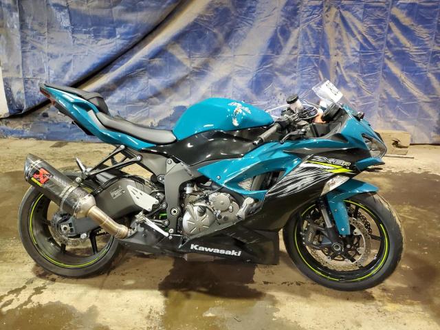 JKBZXJH1XMA008621 - 2021 KAWASAKI ZX636 K TEAL photo 9