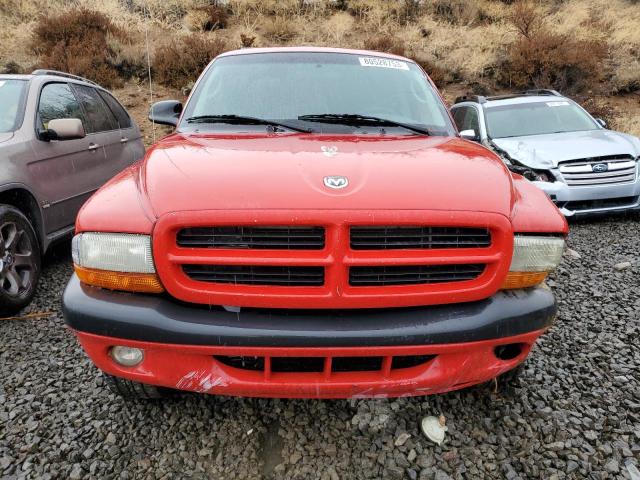 1D7HG32K34S664467 - 2004 DODGE DAKOTA SPORT RED photo 5