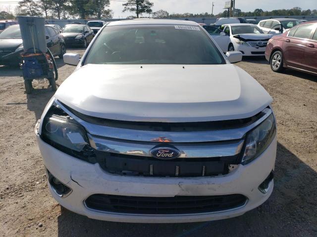 3FAHP0JA2CR121189 - 2012 FORD FUSION SEL WHITE photo 5