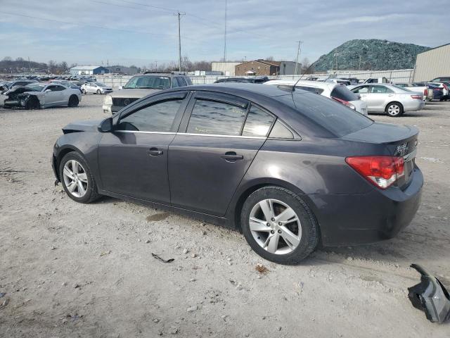 1G1P75SZ0F7262614 - 2015 CHEVROLET CRUZE GRAY photo 2