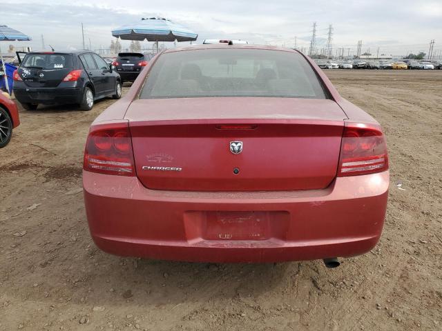 2B3KA43GX8H278970 - 2008 DODGE CHARGER RED photo 6