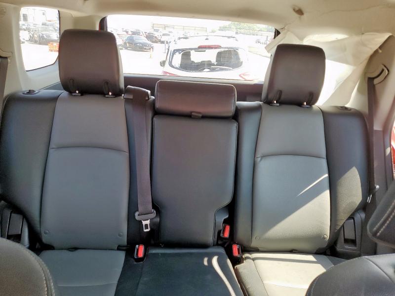 JTEZU5JRXG5140118 - 2016 TOYOTA 4RUNNER SR5 RED photo 10