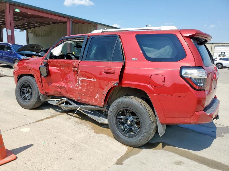 JTEZU5JRXG5140118 - 2016 TOYOTA 4RUNNER SR5 RED photo 2