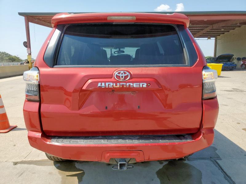 JTEZU5JRXG5140118 - 2016 TOYOTA 4RUNNER SR5 RED photo 6