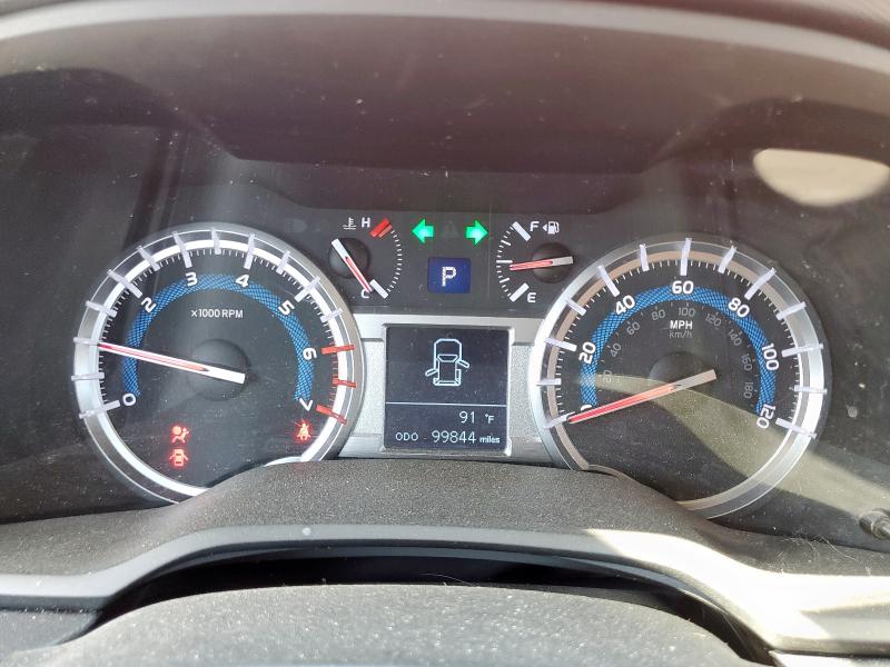 JTEZU5JRXG5140118 - 2016 TOYOTA 4RUNNER SR5 RED photo 9