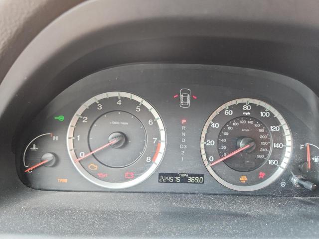 1HGCP26858A122801 - 2008 HONDA ACCORD EXL SILVER photo 9