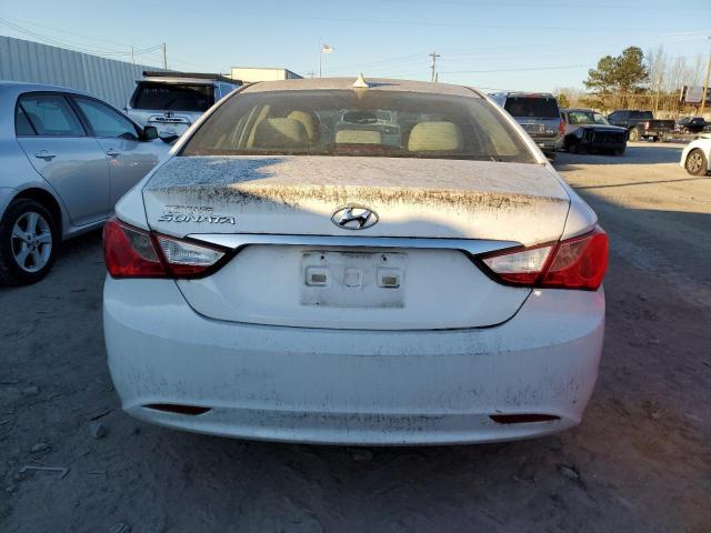 5NPEB4AC5DH735193 - 2013 HYUNDAI SONATA GLS WHITE photo 6