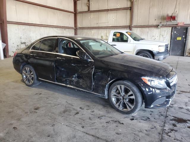 55SWF4KB3GU107066 - 2016 MERCEDES-BENZ C 300 4MATIC BLACK photo 4