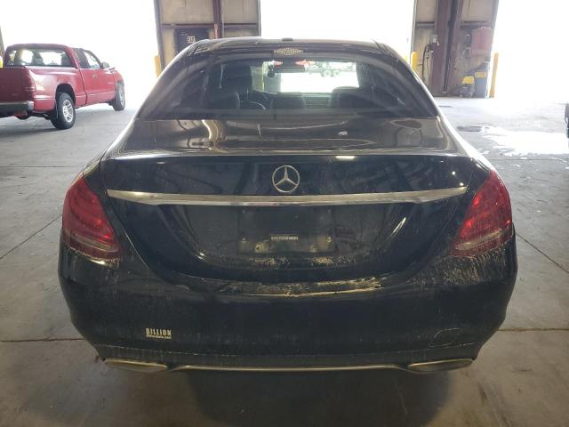 55SWF4KB3GU107066 - 2016 MERCEDES-BENZ C 300 4MATIC BLACK photo 6