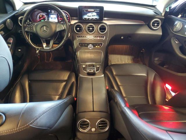 55SWF4KB3GU107066 - 2016 MERCEDES-BENZ C 300 4MATIC BLACK photo 8