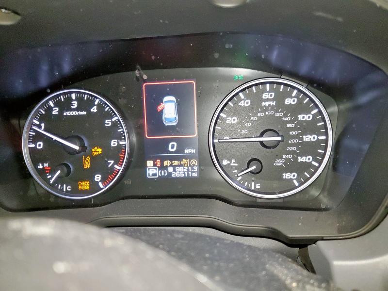 JF2GUADCXR8905617 - 2024 SUBARU CROSSTREK PREMIUM Սպիտակ լուսանկար 9