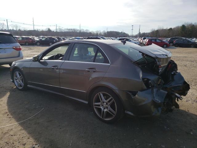 WDDHF8JB9DA720614 - 2013 MERCEDES-BENZ E 350 4MATIC GRAY photo 2