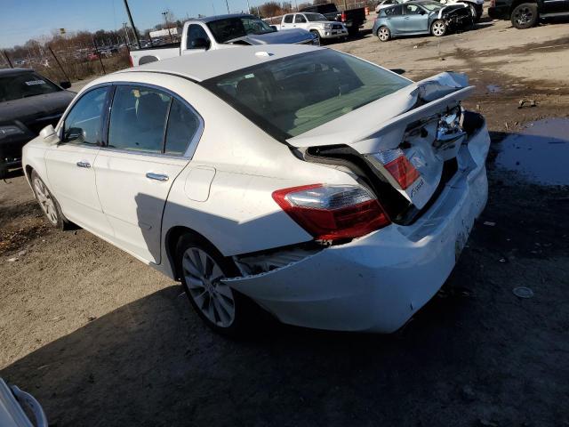 1HGCR3F84DA025972 - 2013 HONDA ACCORD EXL WHITE photo 2