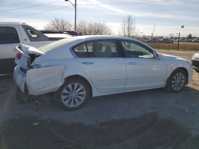 1HGCR3F84DA025972 - 2013 HONDA ACCORD EXL WHITE photo 3