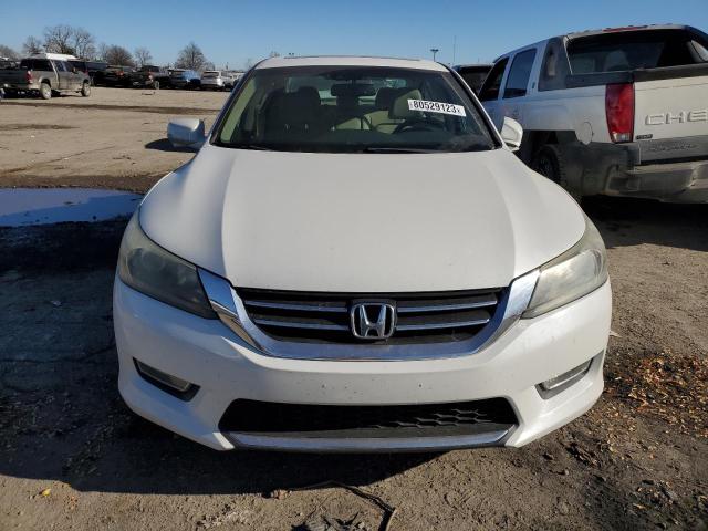 1HGCR3F84DA025972 - 2013 HONDA ACCORD EXL WHITE photo 5