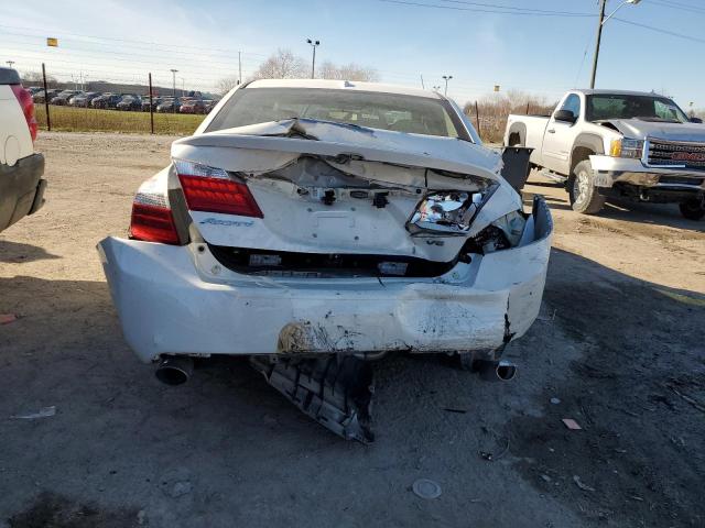 1HGCR3F84DA025972 - 2013 HONDA ACCORD EXL WHITE photo 6