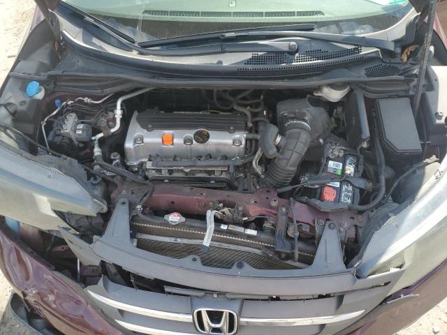 5J6RM4H74DL056168 - 2013 HONDA CR-V EXL 勃艮第红 照片 12