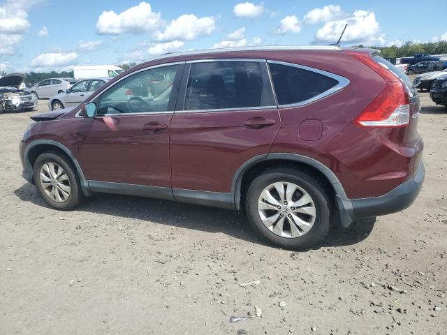 5J6RM4H74DL056168 - 2013 HONDA CR-V EXL 勃艮第红 照片 2