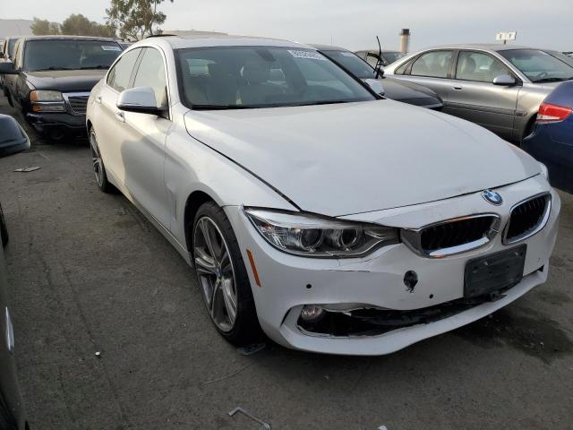WBA4F7C50HG438341 - 2017 BMW 430I GRAN COUPE WHITE photo 4