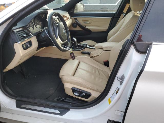 WBA4F7C50HG438341 - 2017 BMW 430I GRAN COUPE WHITE photo 7