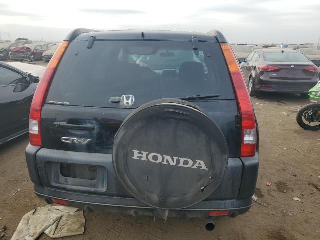 JHLRD78892C011484 - 2002 HONDA CR-V EX BLACK photo 6