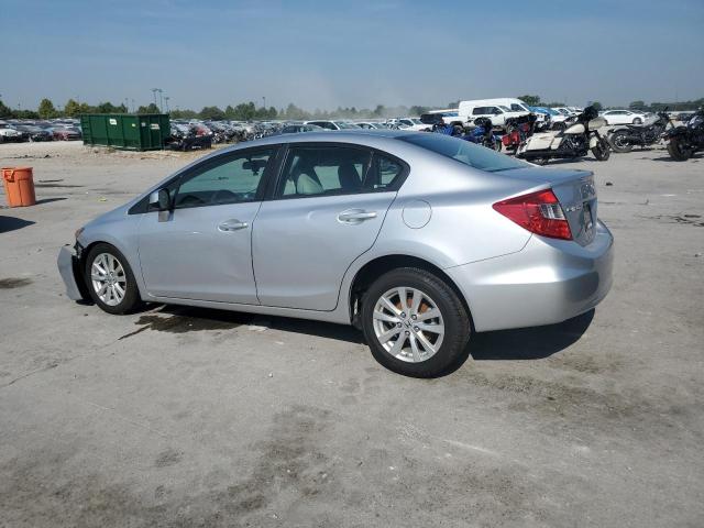 19XFB2F80CE100012 - 2012 HONDA CIVIC EX SILVER photo 2